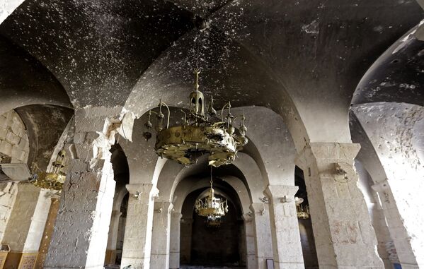 Les monuments historiques détruits, symbole du conflit syrien - Sputnik Afrique