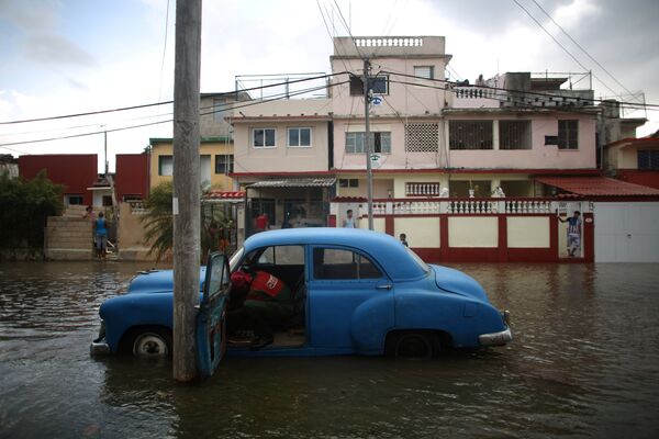 La capitale cubaine frappée par des inondations - Sputnik Afrique