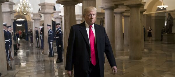 Le président américain Donald Trump - Sputnik Afrique