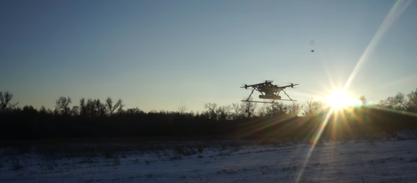 Тяжелый коптер Командор с ПТРК - Sputnik Afrique