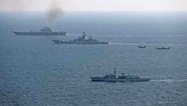 Les avions et navires britanniques escortent l’Amiral Kouznetsov - Sputnik Afrique