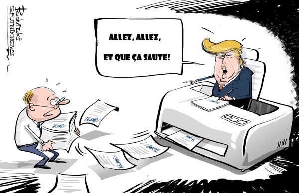 Trump commence à liquider l'héritage de l'époque Obama Trump commence à liquider l'héritage de l'époque Obama - Sputnik Afrique
