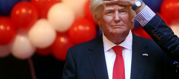 Figura de Donald Trump en el Museo de Cera de Madrid - Sputnik Afrique