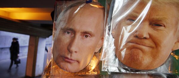 Portraits de Vladimir Poutine et de Donald Trump - Sputnik Afrique