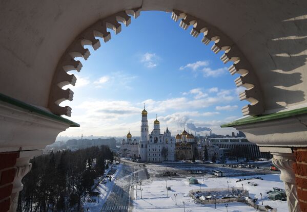 La capitale russe sous les rayons du soleil hivernal - Sputnik Afrique