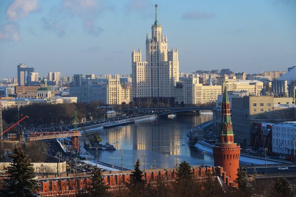 La capitale russe sous les rayons du soleil hivernal - Sputnik Afrique