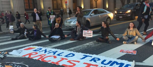 Protestations aux Etats-Unis - Sputnik Afrique