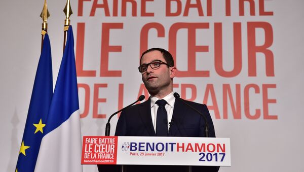 Benoît Hamon remporte la primaire de la gauche - Sputnik Afrique