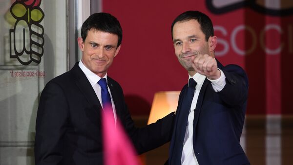 Valls et Hamon - Sputnik Afrique