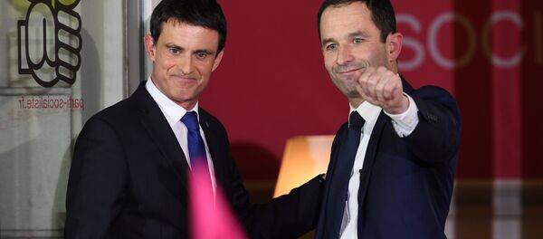 Valls et Hamon - Sputnik Afrique