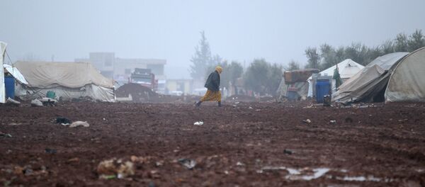 Un camp de réfugiés en Syrie - Sputnik Afrique