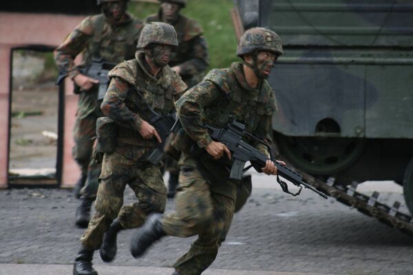 Soldats de la Bundeswehr Soldats de la Bundeswehr - Sputnik Afrique