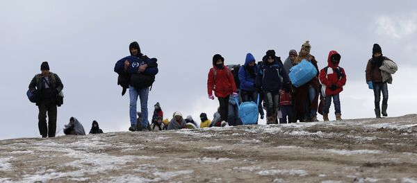 Cette Hongrie accueillante qui héberge les migrants dans des conteneurs - Sputnik Afrique