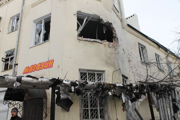 Les conséquences du pilonnage de Donetsk - Sputnik Afrique