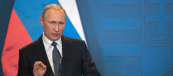 Рабочий визит президента РФ В. Путина в Венгрию - Sputnik Afrique