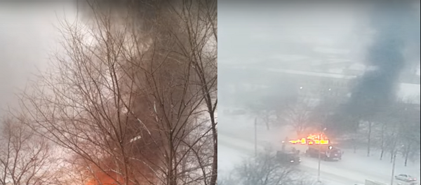 Une voiture piégée explose à Lougansk - Sputnik Afrique