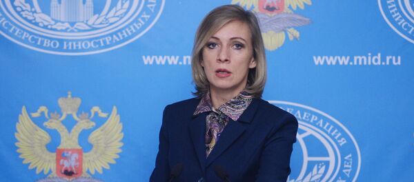 Russian Foreign Ministry Spokesperson Maria Zakharova at a briefing - Sputnik Afrique