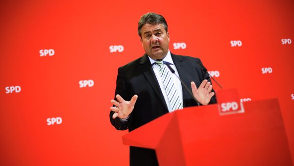 Vizekanzler und Wirtschaftsminister Sigmar Gabriel (SPD) - Sputnik Afrique