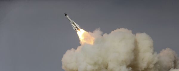 Essai d'un missile iranien. Image d'illustration. - Sputnik Afrique