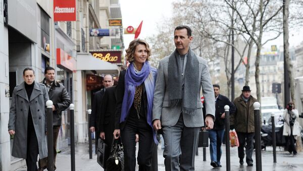 Bashar et Asma al-Assad. Archive photo - Sputnik Afrique