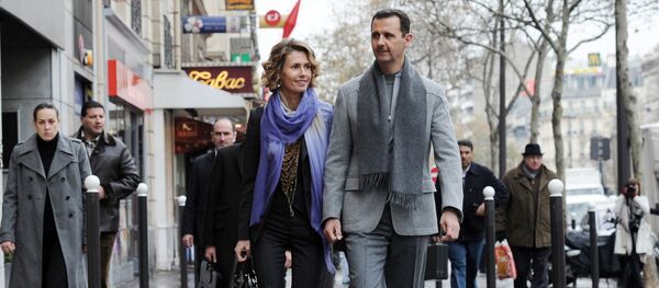 Bashar et Asma al-Assad. Archive photo - Sputnik Afrique
