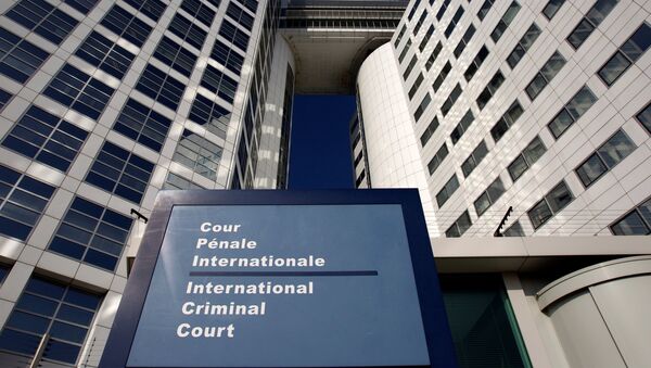 The entrance of the International Criminal Court (ICC) is seen in The Hague, Netherlands - Sputnik Afrique