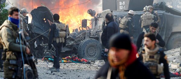 Un attentat à la voiture piégée à Mossoul Un attentat à la voiture piégée à Mossoul - Sputnik Afrique