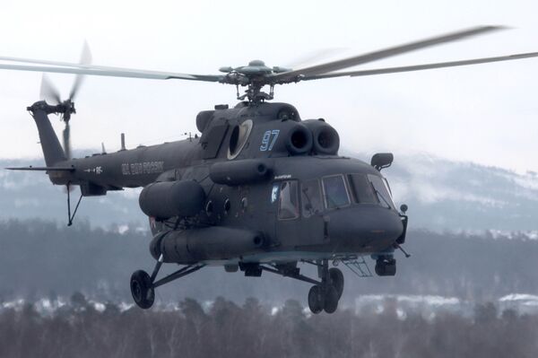 Un hélicoptère MI-8AMTSH-VA  - Sputnik Afrique