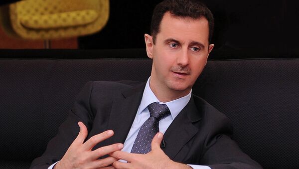 Syriens Präsident Baschar al-Assad - Sputnik Afrique