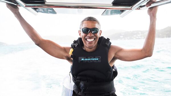 Barack Obama en vacances - Sputnik Afrique