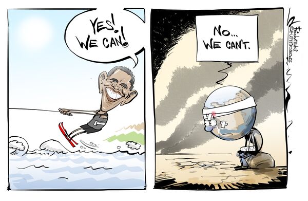 Qu'est ce qui va le mieux à Obama, une cravate ou un kite surf? - Sputnik Afrique