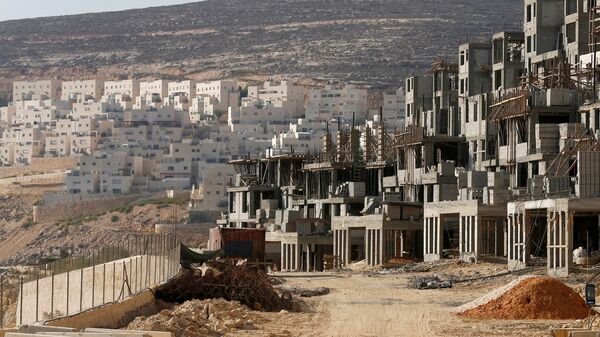 Un chantier dans une colonie juive en Cisjordanie - Sputnik Afrique