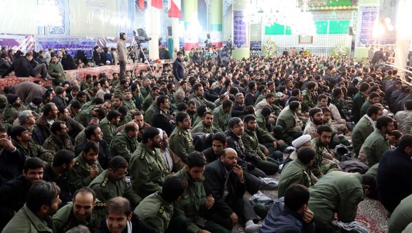 Members of Iran's elite Revolutionary Guard Corps - Sputnik Afrique