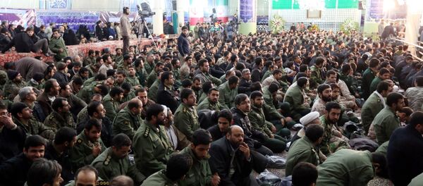 Members of Iran's elite Revolutionary Guard Corps - Sputnik Afrique
