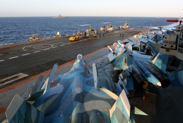 La campagne du détachement des navires de guerre de la Flotte russe du Nord - Sputnik Afrique