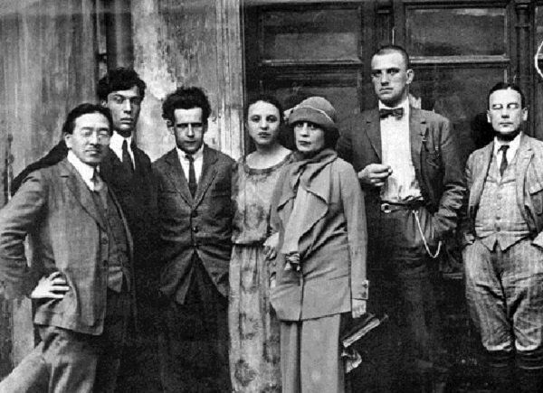 Boris Pasternak, Lili Brik, Vladimir Maïakovski, Sergueï Eisenstein Boris Pasternak, Lili Brik, Vladimir Maïakovski, Sergueï Eisenstein - Sputnik Afrique