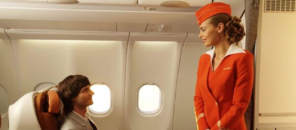 A flight attendant A flight attendant - Sputnik Afrique