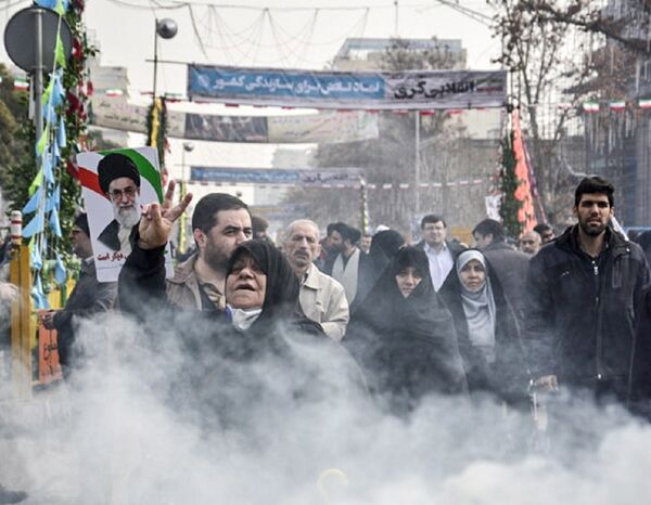 Les manifestations en Iran à l’occasion du 38e anniversaire de la Révolution islamique Les manifestations en Iran à l’occasion du 38e anniversaire de la Révolution islamique - Sputnik Afrique