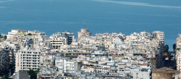 A view of the city of Thessaloniki in Greece A view of the city of Thessaloniki in Greece - Sputnik Afrique