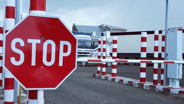 Embouteillage monstre à la frontière turco-bulgare après son blocage par des nationalistes - Sputnik Afrique