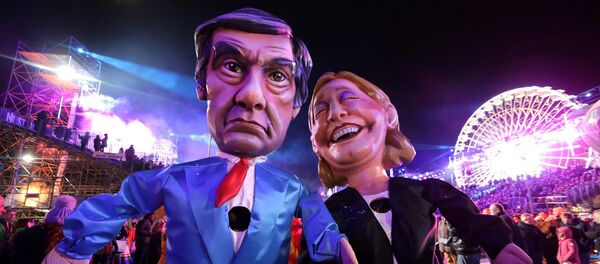 Francois Fillon/ Marine Le Pen - Sputnik Afrique