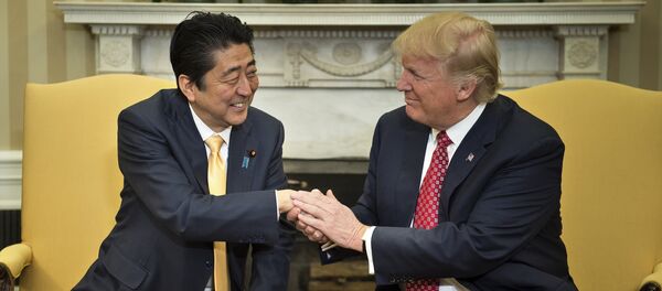 Shinzo Abe et Trump - Sputnik Afrique