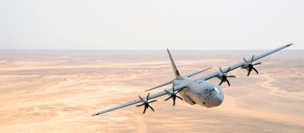 C-130J Hercules der US-Lufstreitkräfte C-130J Hercules der US-Lufstreitkräfte - Sputnik Afrique