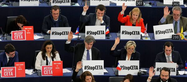 Avrupa Parlamentosu / CETA - Sputnik Afrique