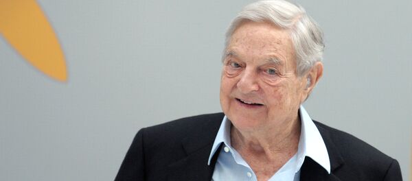 Hungarian-born US chairman of the Soros Fund Management, George Soros - Sputnik Afrique