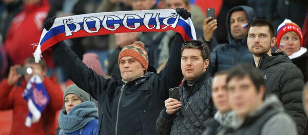 Des fans russes - Sputnik Afrique