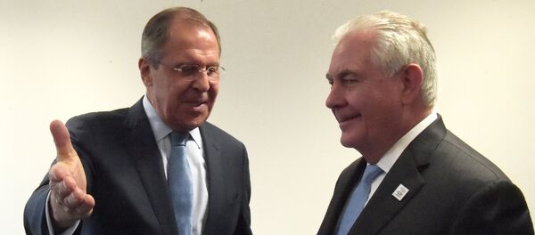 Sergueï Lavrov et Rex Tillerson - Sputnik Afrique