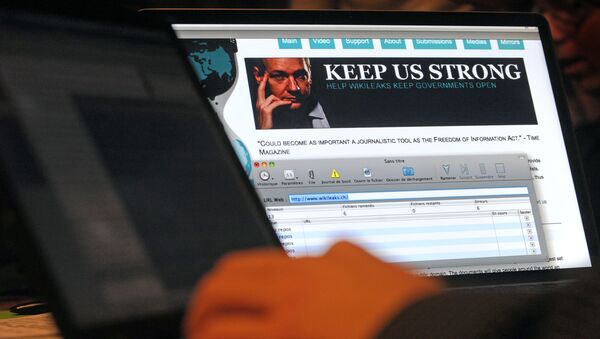 Компьютеры с сайтом WikiLeaks - Sputnik Afrique