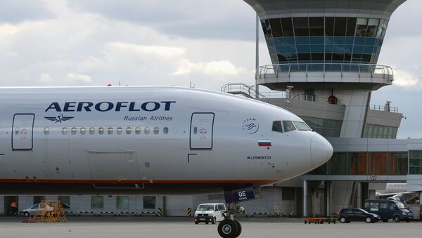 Un avion d'Aeroflot à l'aéroport Cheremetievo de Moscou - Sputnik Afrique