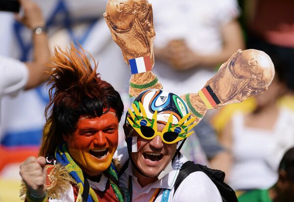 Mondial 2014, match France-Allemagne Mondial 2014, match France-Allemagne - Sputnik Afrique